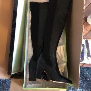 Sam Edelman Black Natasha Leather Boot